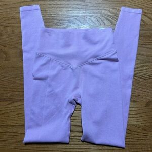 Pink Victoria's Secret Winter Seamless Classic Leggings Size XS